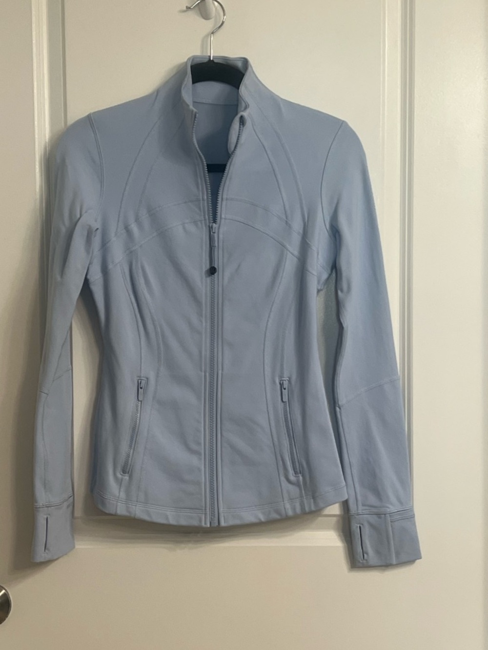 Lululemon Womens Define Jacket Nulu Light Blue size 6